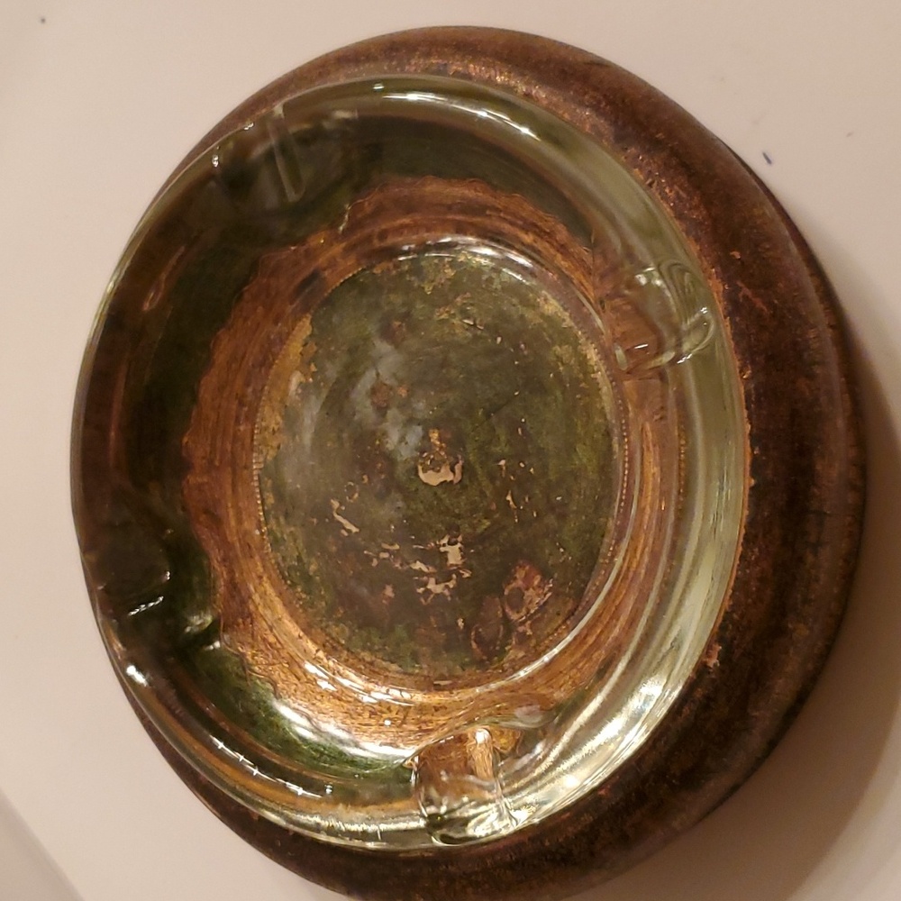 Vintage Florencia Decorative Bowl w/Ashtray Insert Hand Made in Italy